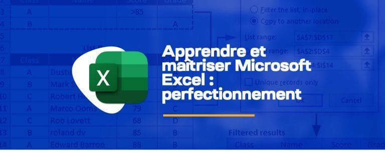 Apprendre et maîtriser Microsoft Excel : Formation intensive pour devenir un pro