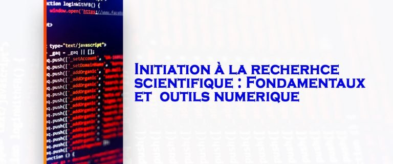 Initiation à la recherche : Méthodologie, orientation, et outils numériques