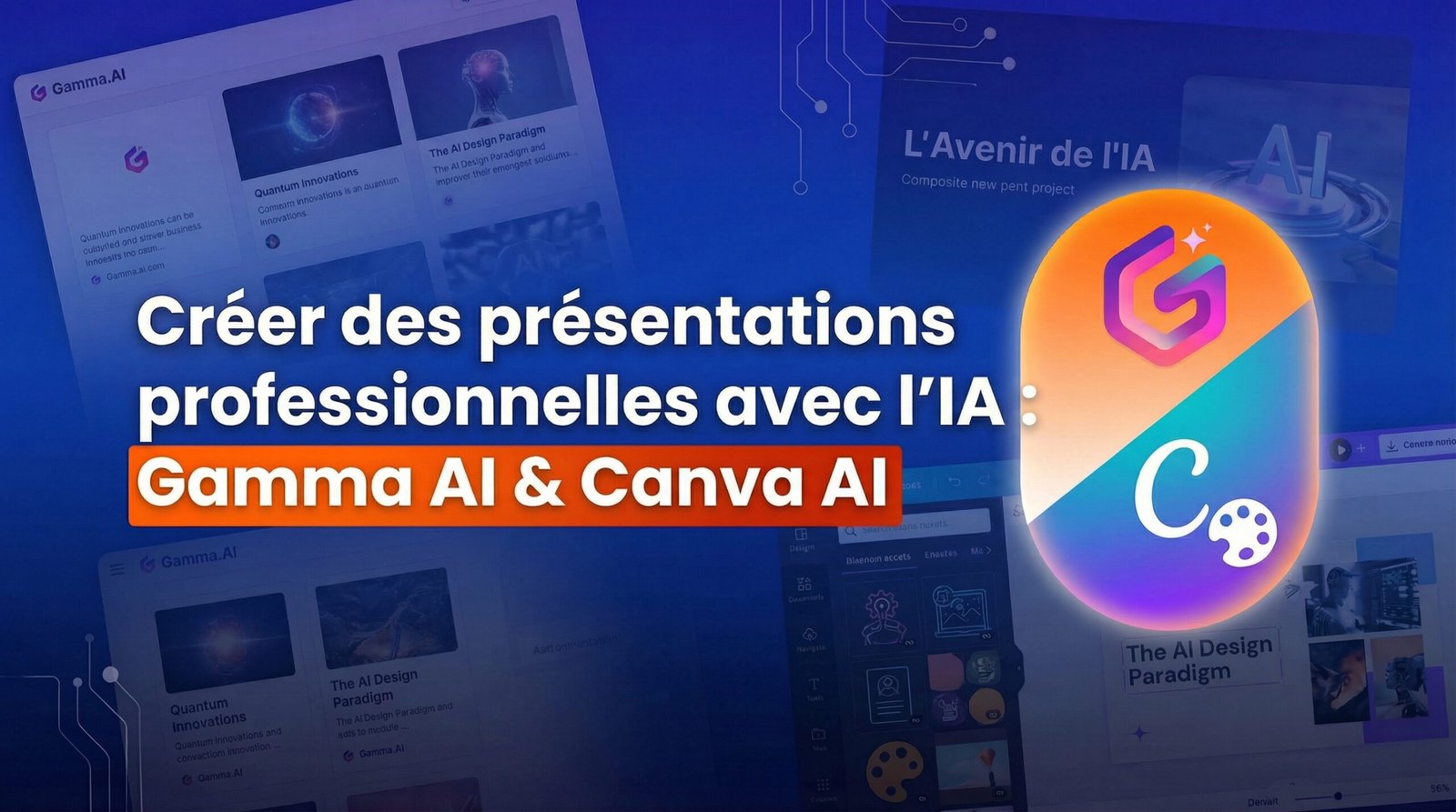 Créer des présentations professionnelles avec l’IA : Gamma AI & Canva IA